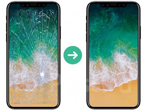 Переклейка стекла на iPhone XS Max