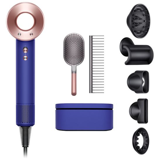 Фен Dyson Supersonic HD07 (Vinca Blue/Rose) + кейс