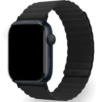 Ремешок магнитный силиконовый uBear Mode для Apple Watch, S/M, черный