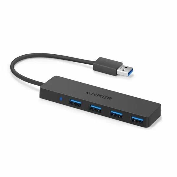 Хаб Anker Ultra Slim 4-Port USB 3.0 Data Hub 20cm