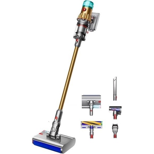 Вертикальный пылесос Dyson V12S Detected Slim Submarine Complete (SV46), Gold/Gold