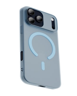 Чехол накладка iPhone 17 Pro 6.3" Gurdini Slim Series with Magsafe Blue