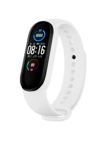 Ремешок для фитнес-браслета Mi Band 5 силиконовый