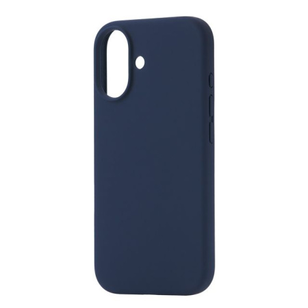 Чехол защитный uBear Touch Mag Case для iPhone 17, MagSafe, силикон, софт-тач, Темно-синий