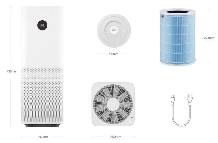 Очиститель воздуха Xiaomi Smart Air Purifier 4 Pro, White