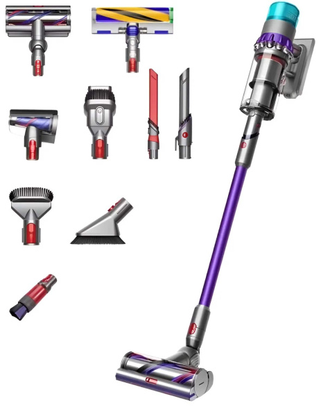 Вертикальный пылесос Dyson Gen5 Detect Absolute (SV23), Purple/Iron/Purple