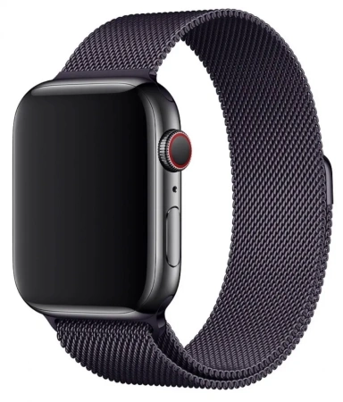 Ремешок Gurdini Milanese Loop Apple Watch 42mm/44mm Gray