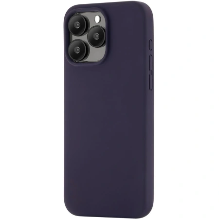 Чехол защит. uBear Touch Mag Case, iPhone 15 Pro Max, MagSafe, силикон, темно-фиол