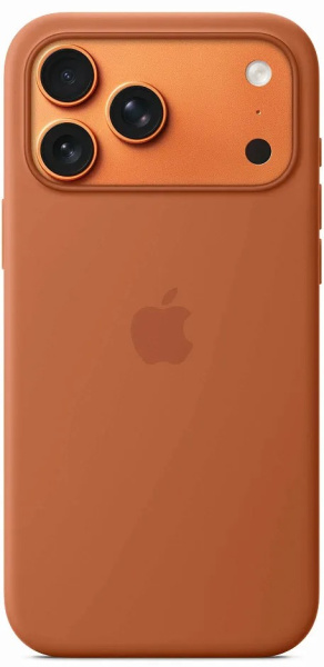 Чехол накладка для iPhone 17 Pro Max 6.9" Silicone Case (Button/Magsafe) Terra Cotta