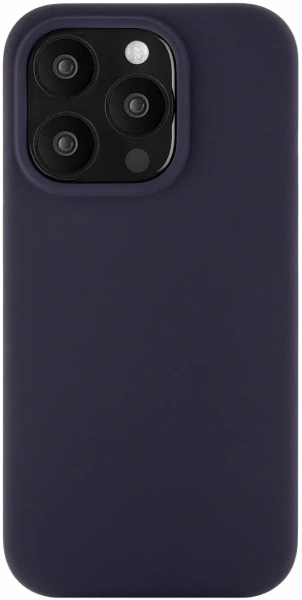 Чехол защитный uBear Touch Mag Case, iPhone 15 Pro, MagSafe, силикон, темно-фиолет