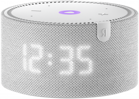 Яндекс Станция Мини 2 с часами Белая