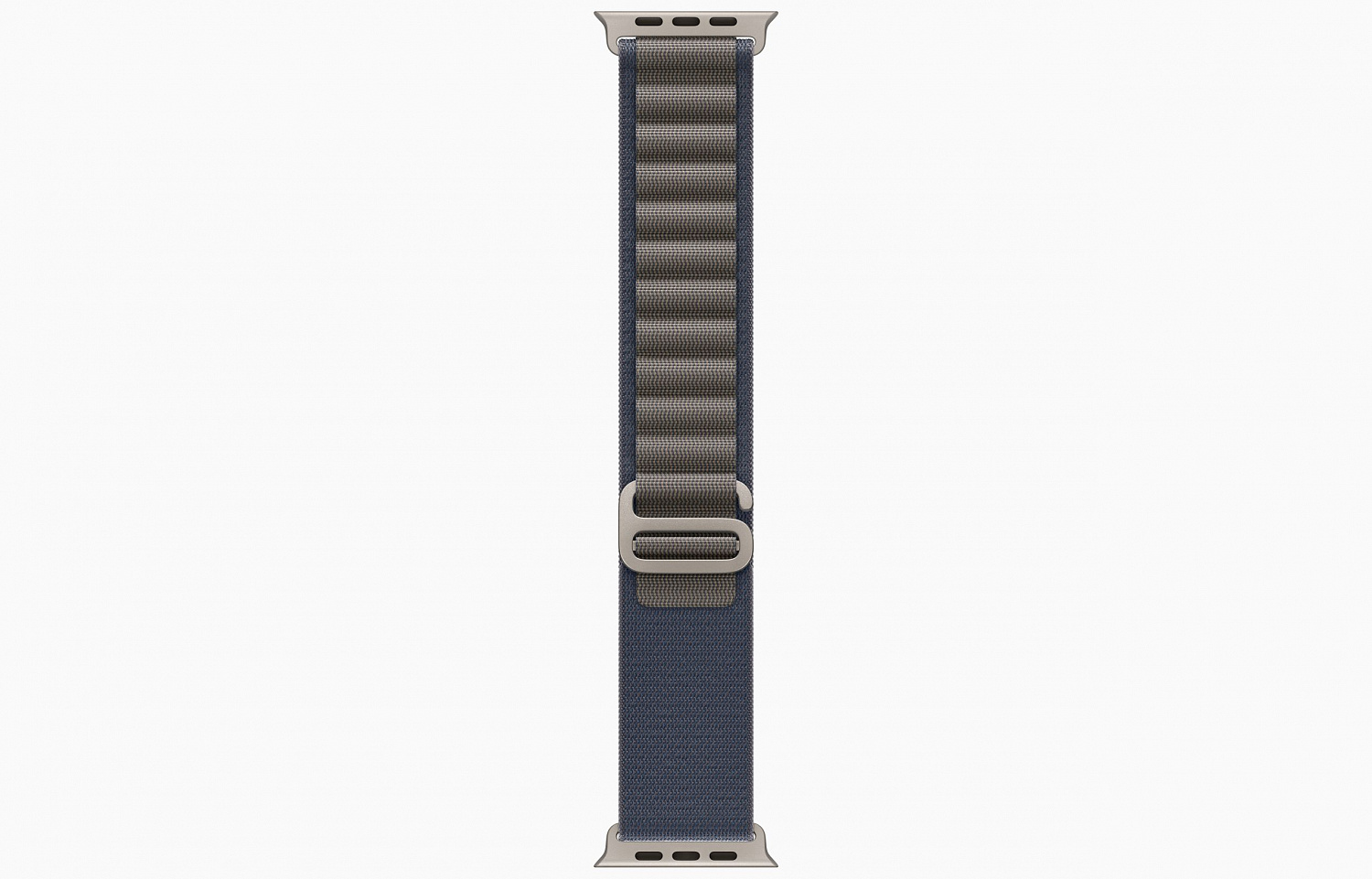 Apple Watch Ultra 2 Titanium Case with Blue Alpine Loop Medium