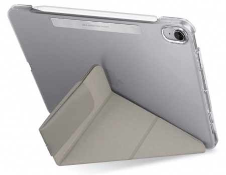 Чехол Uniq для iPad Mini 6 (2021) Camden Anti-microbial Grey