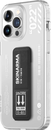 SKINARMA для iPhone 14 Pro чехол TAIHI SORA with Grip stand Black