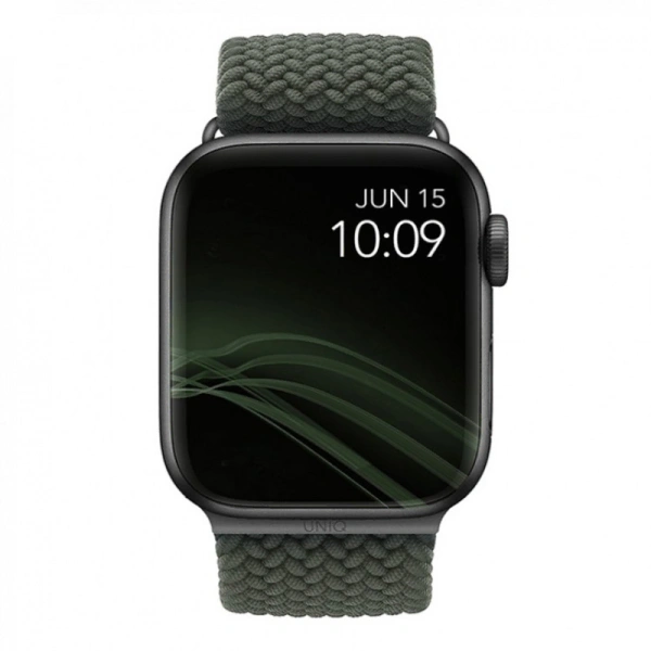 Ремешок Uniq для Apple Watch 41/40/38 mm ASPEN Strap Braided Green