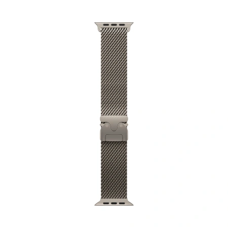 Apple Watch Ultra 3 Natural Titanium Milanese Loop (M)