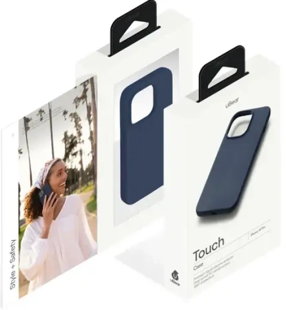 Чехол защитный uBear Touch Case для iPhone 14 Pro, силикон , софт-тач