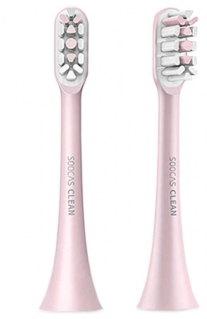 Насадки для электрической зубной щетки Xiaomi Soocare Soocas X3 Pink, 2 шт