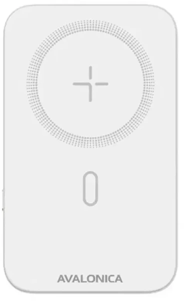 Портативный аккумулятор Avalonica 5000мАч MagSafe TWS (AVA-PWB-001) White