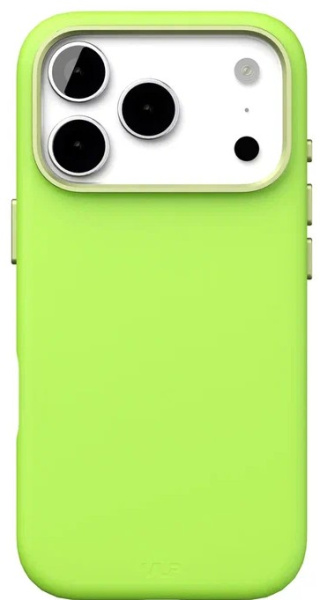 Чехол защитный VLP Aster Pro Case с MagSafe для iPhone 17 Pro, лайм