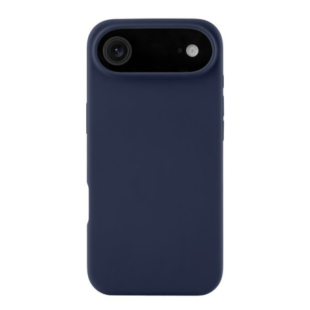 Чехол защитный uBear Touch Mag Case для iPhone 17 Air, MagSafe, силикон, софт-тач, Темно-синий