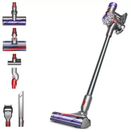 Вертикальный пылесос Dyson V8 (SV25), Silver/Nickel