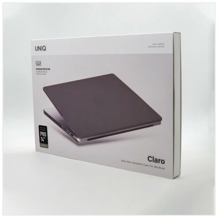 Чехол Uniq для Macbook Pro 14 (2021) HUSK Pro Claro (Grey)