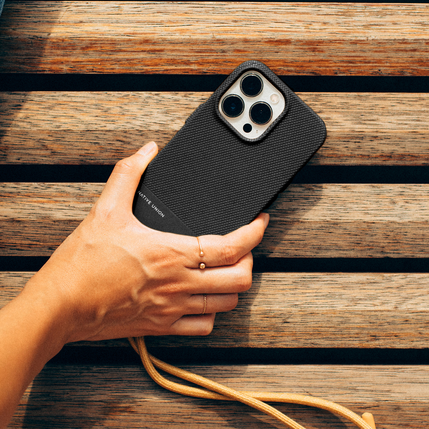 Чехол для iPhone 14 Plus Native Union (Re)Classic Black