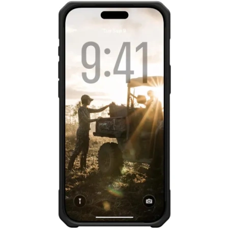 Чехол UAG Monarch Pro с MagSafe для iPhone 17 Pro Max, Kevlar-Black (114514113940)