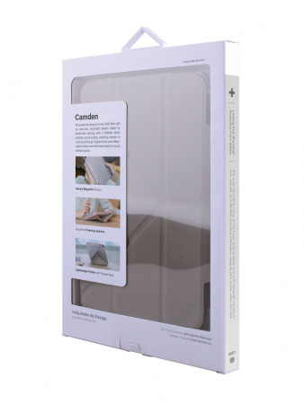 Чехол Uniq для iPad Mini 6 (2021) Camden Anti-microbial Grey
