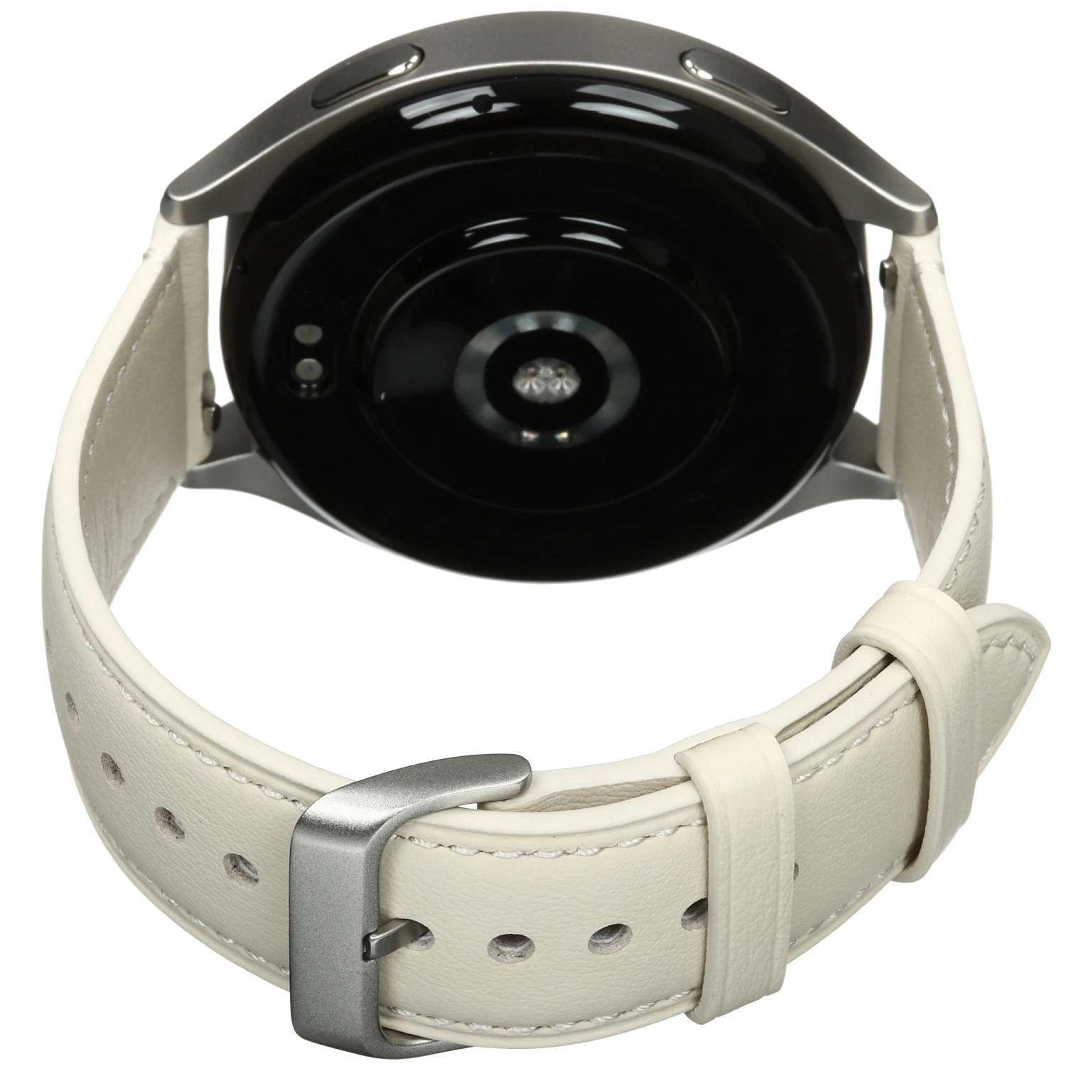 Смарт-часы Xiaomi Watch 2 с кожаным ремешком бежевого цвета