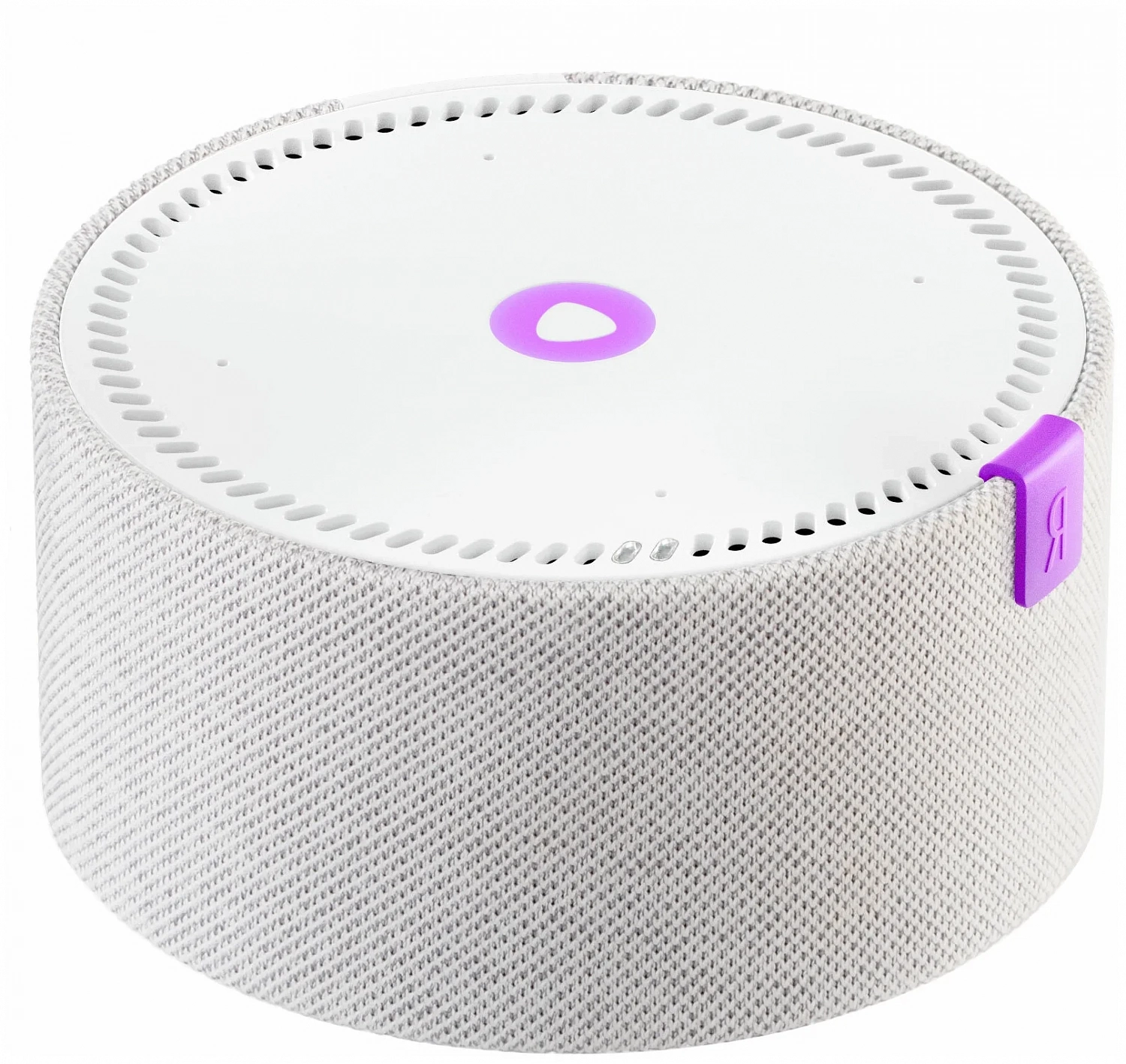 Яндекс Станция Мини 2 с часами Белая