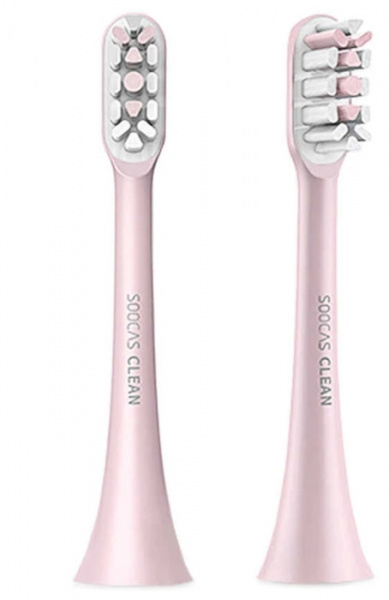 Насадки для электрической зубной щетки Xiaomi Soocare Soocas X3 Pink, 2 шт