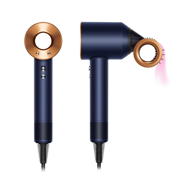 Фен Dyson Supersonic HD 15 (Prussian Blue/Copper) + кейс