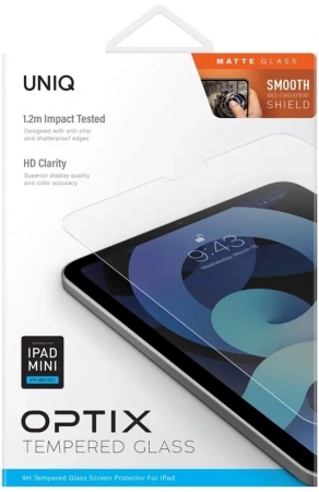 Стекло Uniq для iPad Mini 8.3 (2021) OPTIX Clear