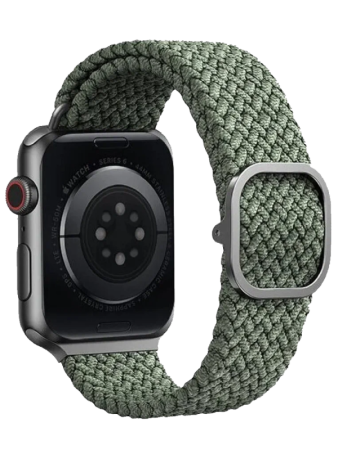 Ремешок Uniq для Apple Watch 41/40/38 mm ASPEN Strap Braided Green