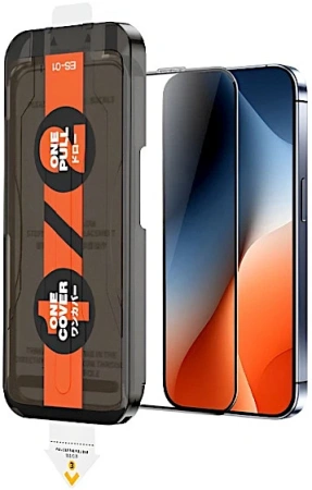 Защитное стекло для iPhone 16 Pro Max Фирменное ES-01