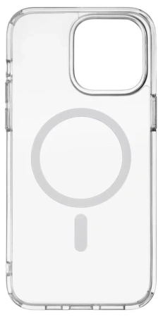 Чехол защитный uBear Real Mag Case для iPhone 14 Pro, MagSafe совместимый, усиленный, прозрачный