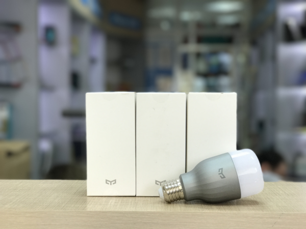 Лампа светодиодная Yeelight LED Bulb Color Silver YLDP02YL (GPX4002RT), E27, 9Вт