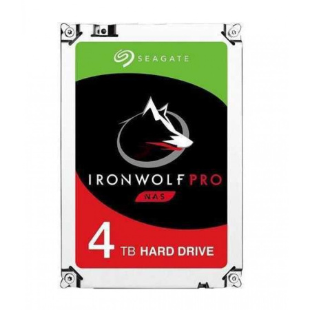 Накопитель на жестком магнитном диске Seagate Жесткий диск HDD 4Tb Seagate IronWolf Pro ST4000NE001 3.5" SATA 6Gb/s 128Mb 7200rpm