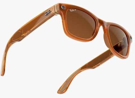 Умные очки Ray-Ban Meta Smart Glasses Wayfarer Shiny Caramel/Polar Brown