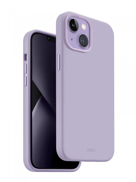Uniq для iPhone 14 Plus чехол LINO Lavender