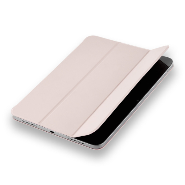 Чехол защитный Ubear Touch Case Folio, iPad 10th Gen 10,9, магнитный, софт тач, светло-розовый