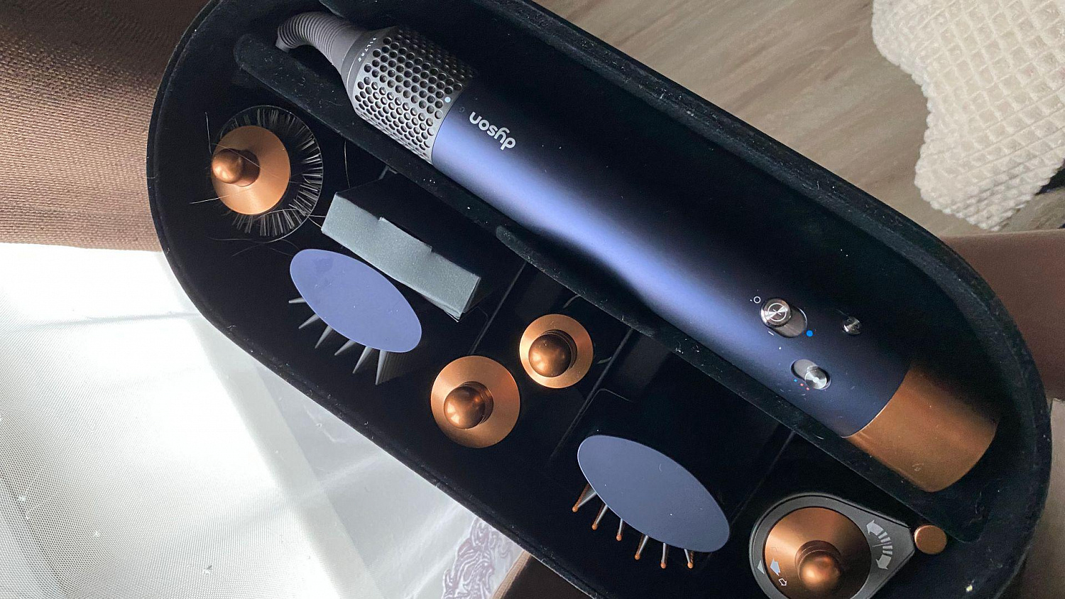 Стайлер Dyson Airwrap HS05 Complete Long (Prussian Blue/Copper) (2022)