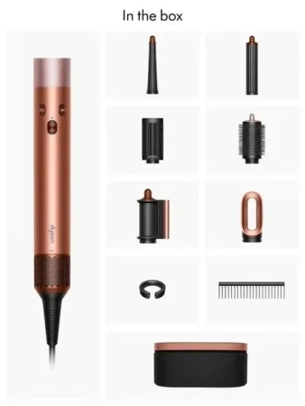 Стайлер Dyson Airwrap HS08 i.d Complete Long (Amber silk)