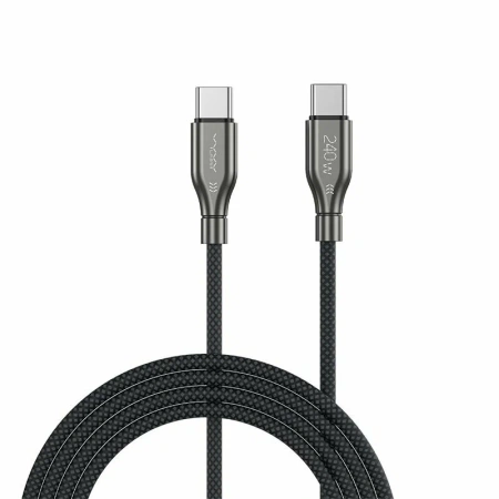 Кабель Vyvylabs Hardcore Series Fast Charging Cable Type-C to Type-C 240W 2M Dark Gray