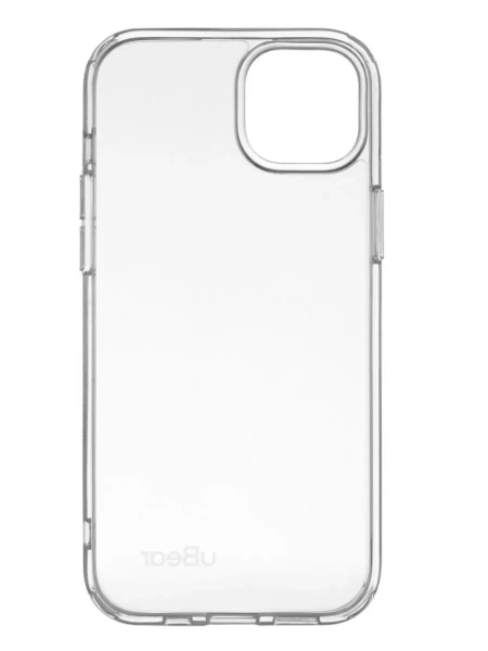 Чехол защитный uBear Real Case, iPhone 15 Plus, усиленный, прозрачный