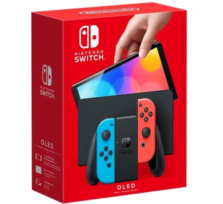 Игровая консоль Nintendo Switch OLED 64Gb Neon Blue/Neon Red