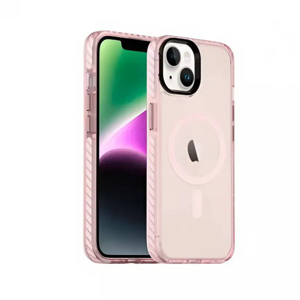 Чехол накладка iPhone 14/13 6.1" Gurdini Nano Series with Magsafe Pink