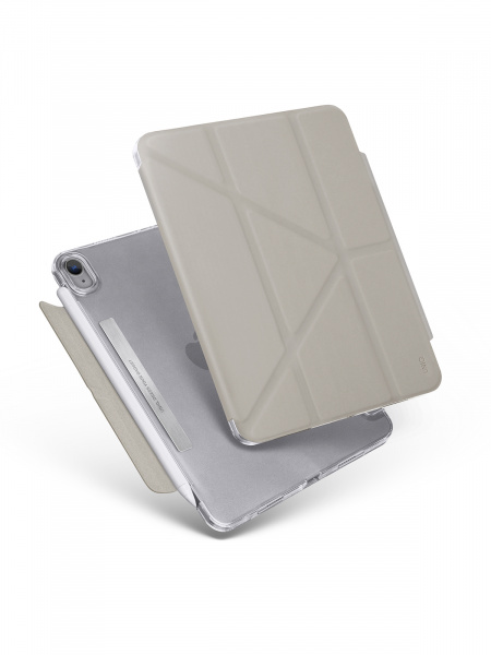 Чехол Uniq для iPad Mini 6 (2021) Camden Anti-microbial Grey